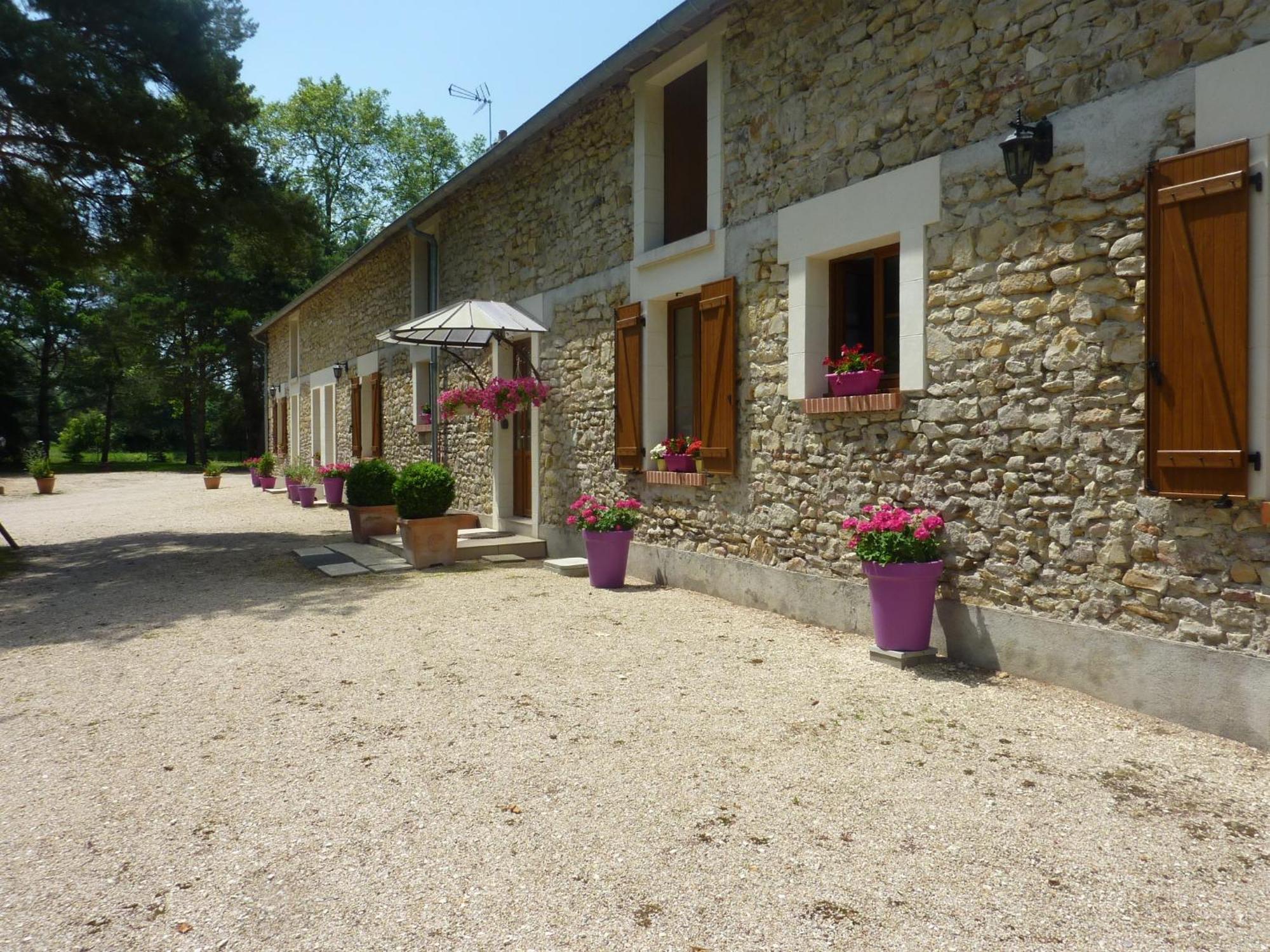 Chambres D'Hotes De La Junchere Saint-Hilaire-de-Court Dış mekan fotoğraf